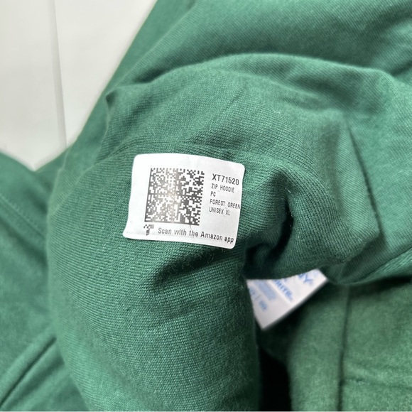 Notre Dame Indiana Forest Green Men’s XL Full Zip Hoodie Jacket with pockets - Picture 7 of 8